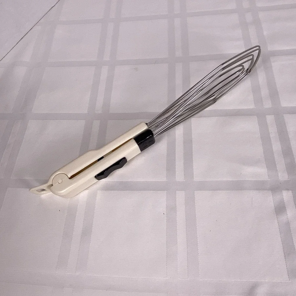 Retro White Kitchen Utensils. Lot of 10. Brands vary
